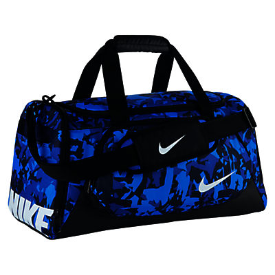 Nike YA TT Children's Small Duffel Bag, Blue